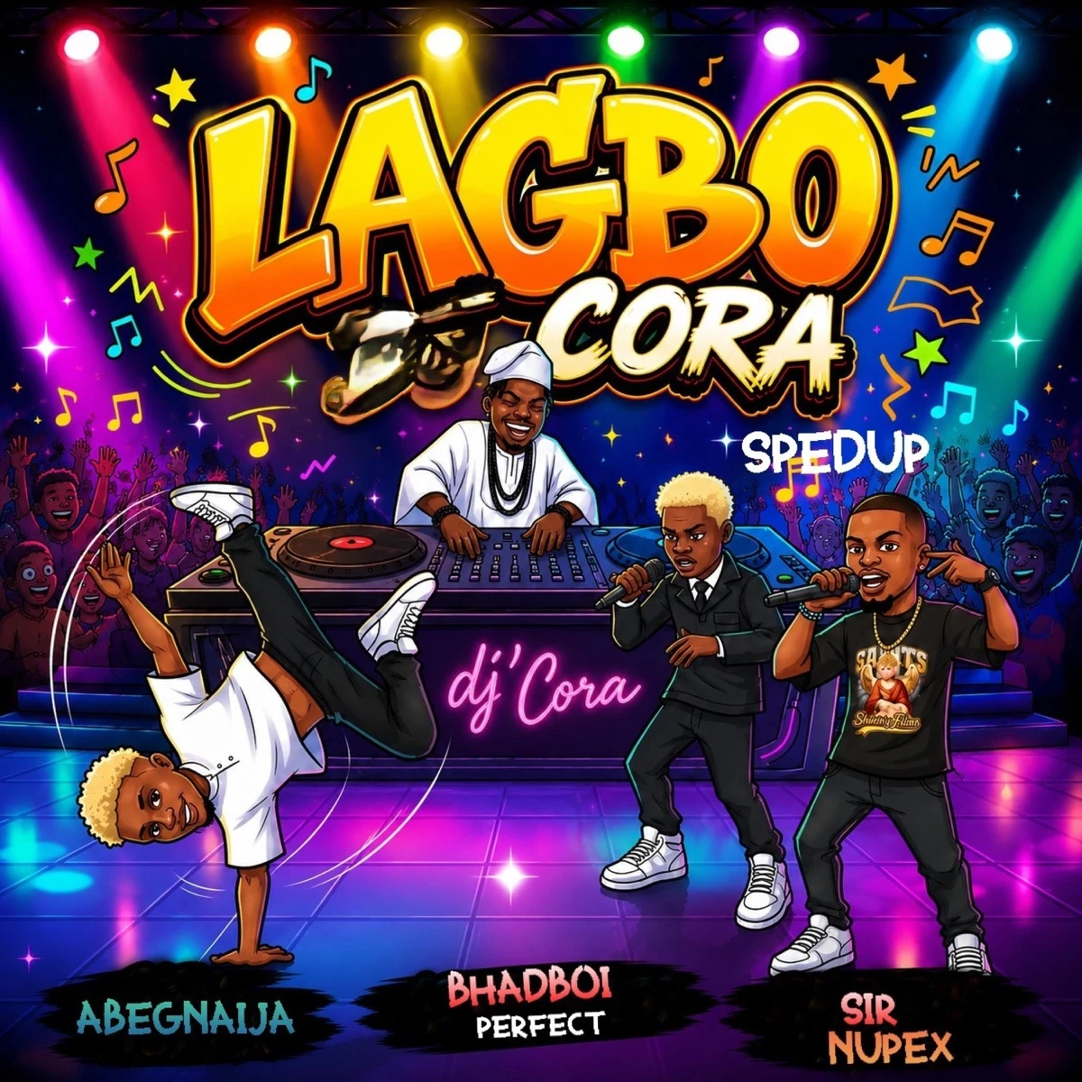 Lagbo Cora (Spedup) Lyrics